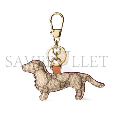 GUCCI DOG-SHAPED BAG CHARM 821812